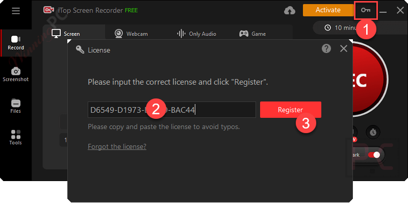İTOP Screen Recorder 5.6.0 Pro License Key Free Download
